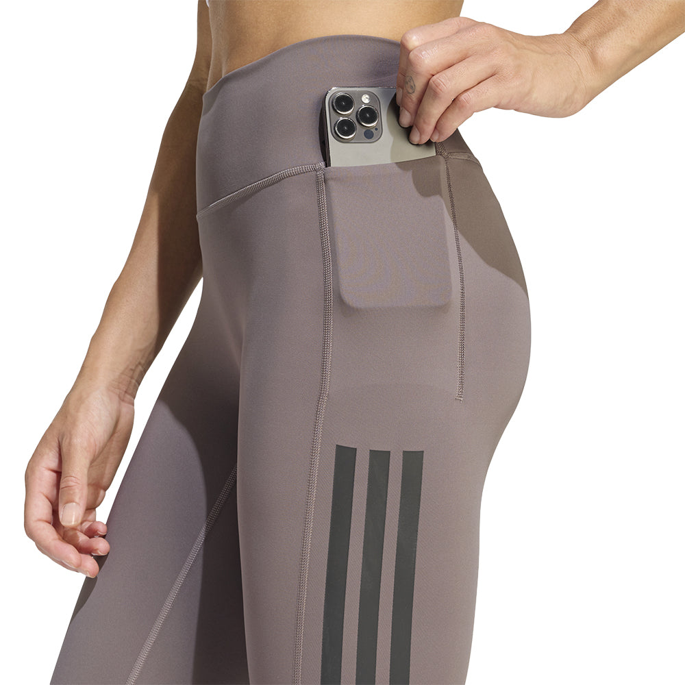 ADIDAS Optime Workout 3-Stripes 7/8 Women's Training Leggings - Supersports Thailand