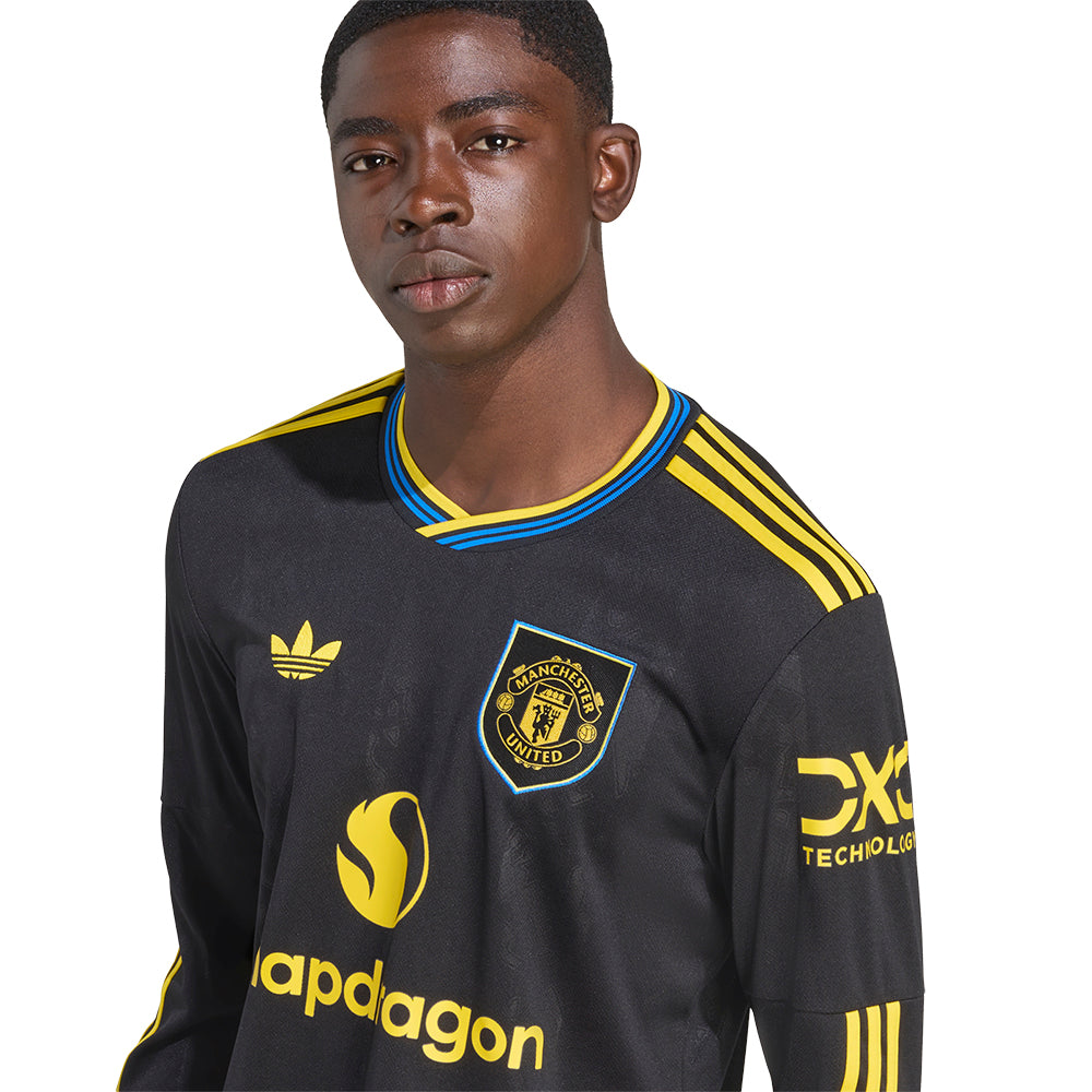 ADIDAS Men's Manchester United Third 2025/26 Long Sleeve Jersey
