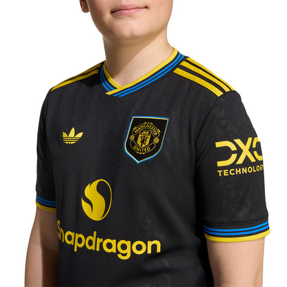 ADIDAS เสื้อแข่งเด็กทีมแมนเชสเตอร์ ยูไนเต็ด ชุดที่สาม ฤดูกาล 2025/26