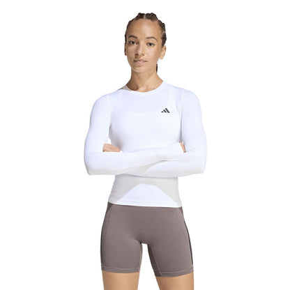 ADIDAS Power Essentials Workout Contour Women's Training T-Shirt - Supersports Thailand