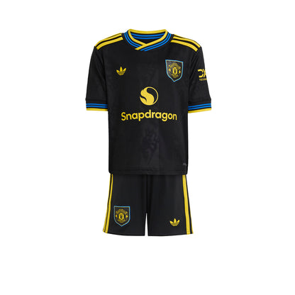 ADIDAS ชุดเซ็ตแข่งเด็กทีมแมนเชสเตอร์ ยูไนเต็ด ชุดที่สาม ฤดูกาล 2025/26