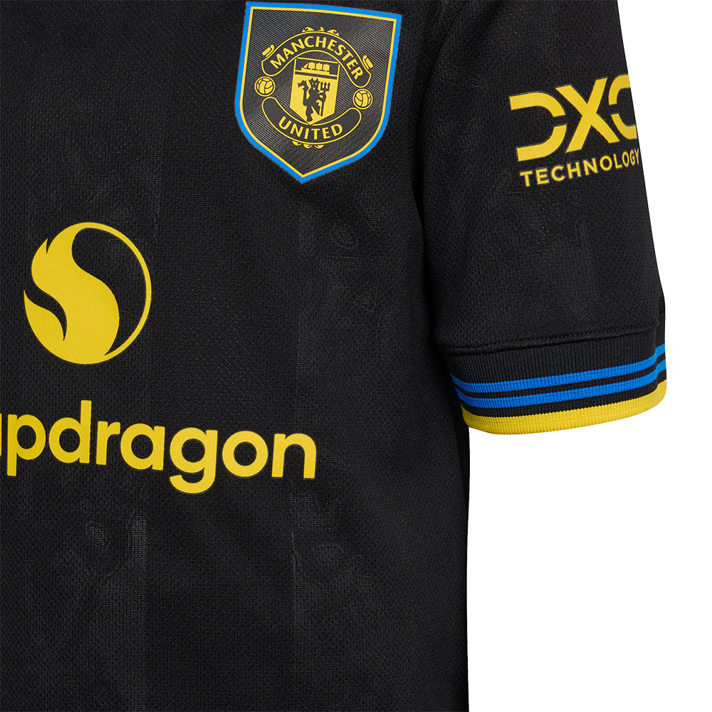 ADIDAS ชุดเซ็ตแข่งเด็กทีมแมนเชสเตอร์ ยูไนเต็ด ชุดที่สาม ฤดูกาล 2025/26