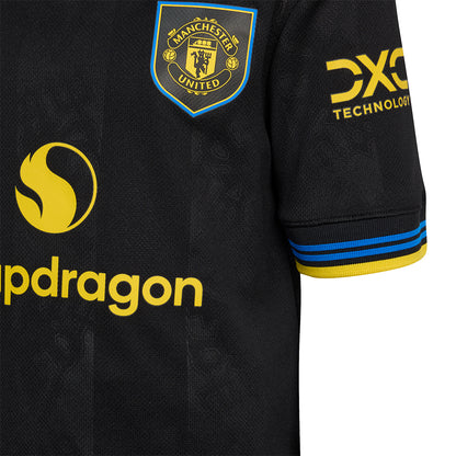 ADIDAS ชุดเซ็ตแข่งเด็กทีมแมนเชสเตอร์ ยูไนเต็ด ชุดที่สาม ฤดูกาล 2025/26