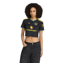 ADIDAS Women's Manchester United Third 2025/26 Cropped Jersey