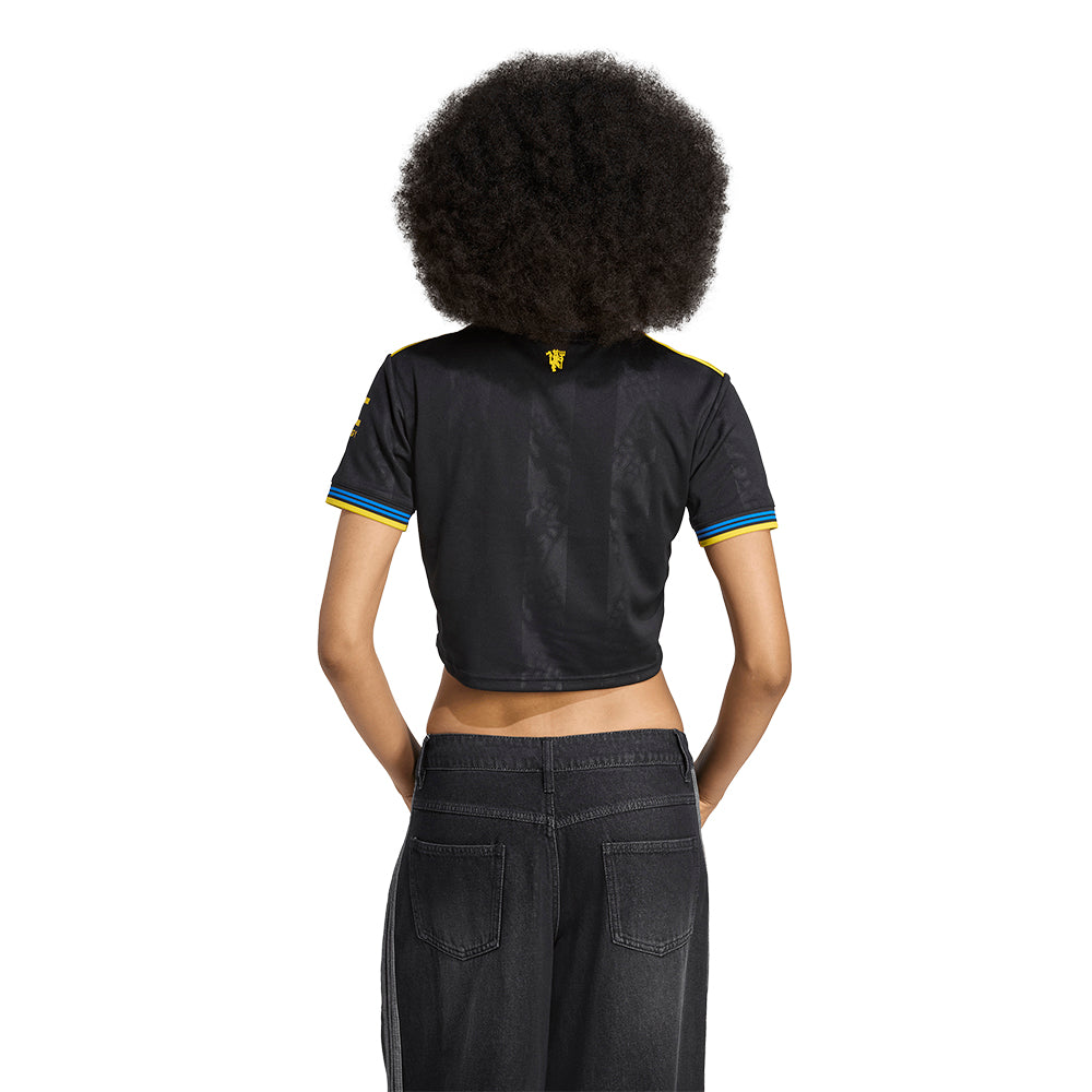 ADIDAS Women's Manchester United Third 2025/26 Cropped Jersey