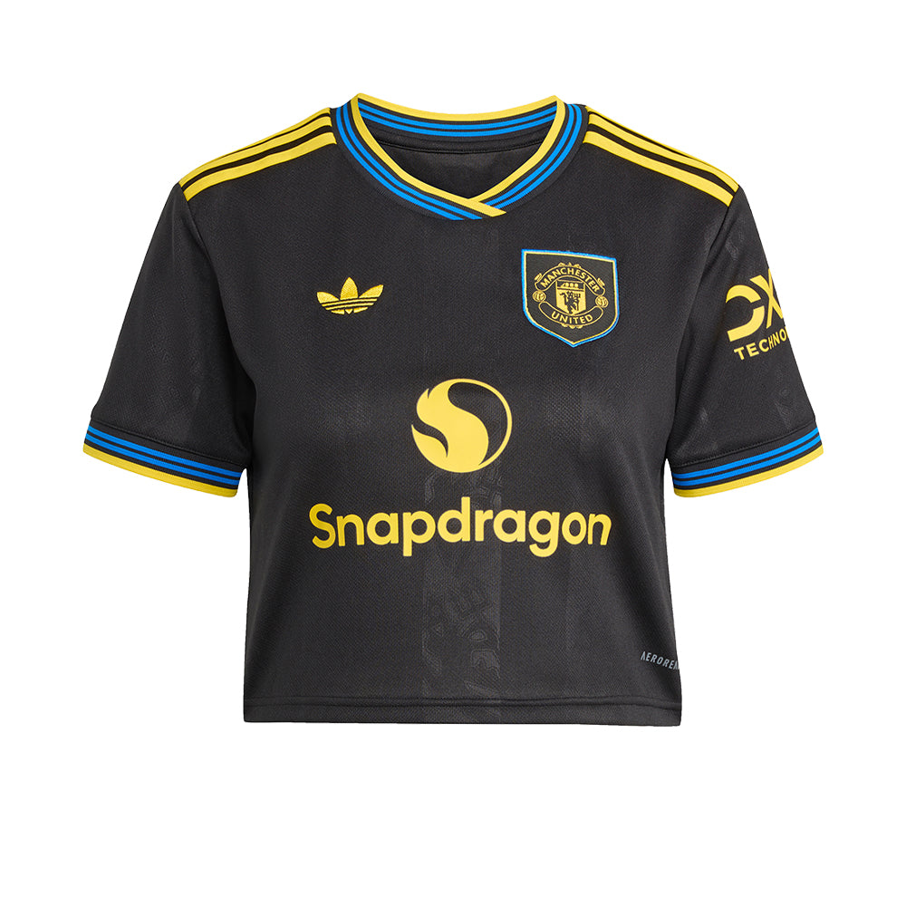 ADIDAS Women's Manchester United Third 2025/26 Cropped Jersey