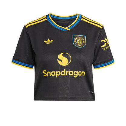 ADIDAS Women's Manchester United Third 2025/26 Cropped Jersey