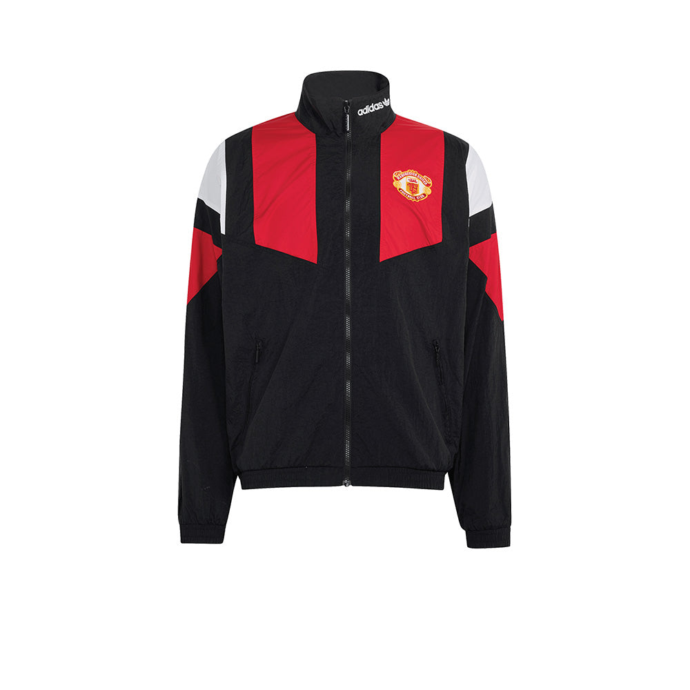 ADIDAS Manchester United EQT Track เสื้อแจ็คเก็ตฟุตบอลผู้ชาย Supersports Thailand