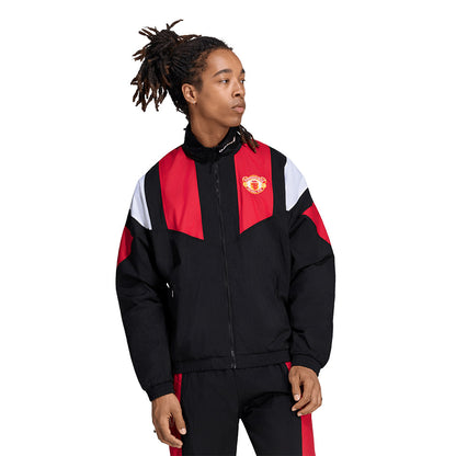 ADIDAS Manchester United EQT Track เสื้อแจ็คเก็ตฟุตบอลผู้ชาย
