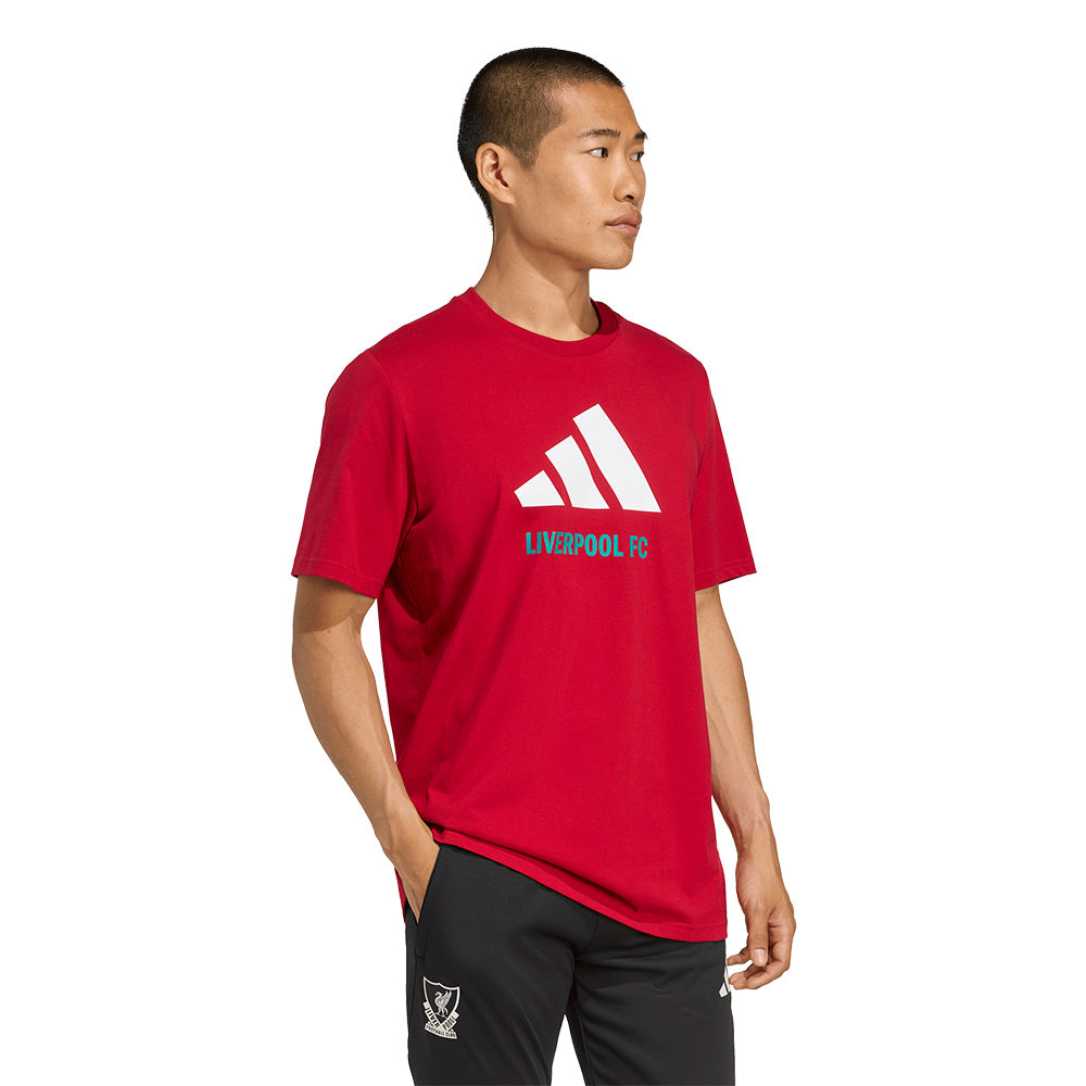ADIDAS Liverpool FC Seasonal Graphic เสื้อยืดผู้ชาย