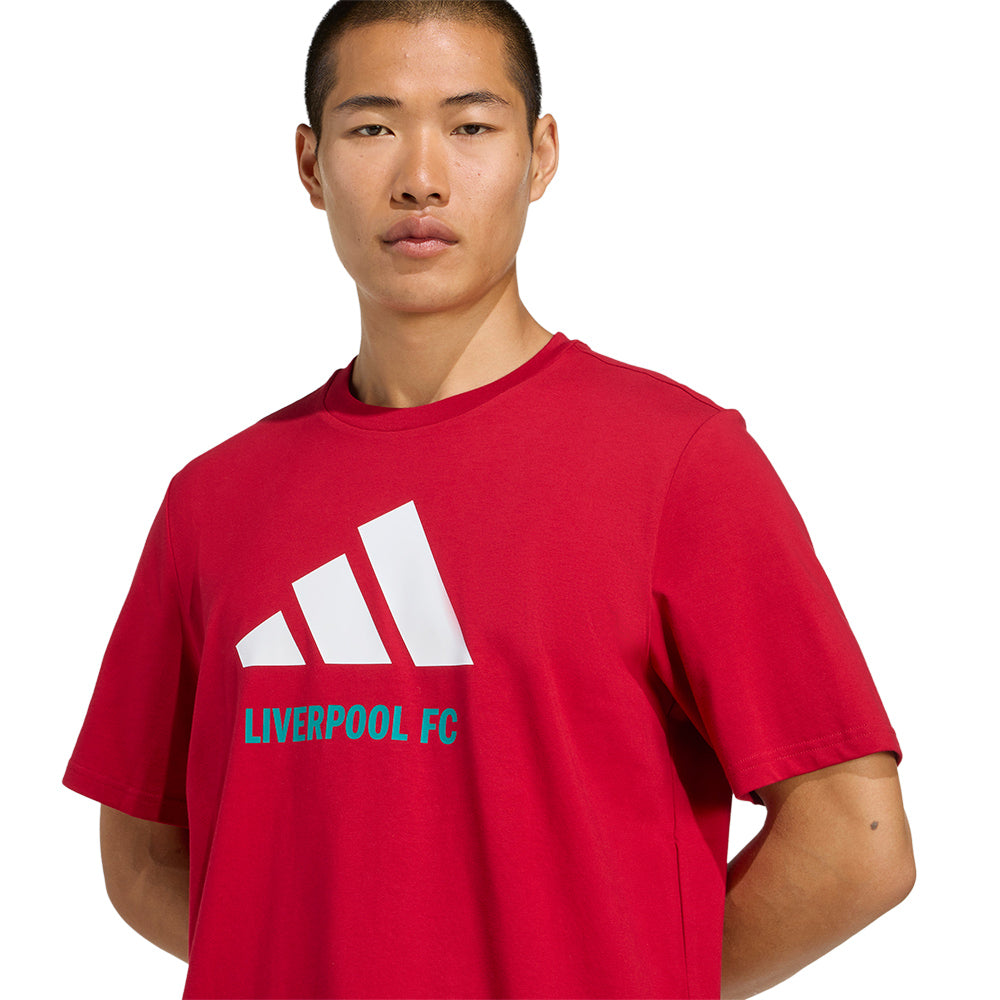 ADIDAS Liverpool FC Seasonal Graphic เสื้อยืดผู้ชาย