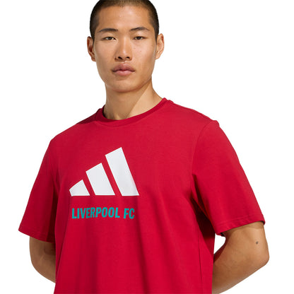 ADIDAS Liverpool FC Seasonal Graphic เสื้อยืดผู้ชาย