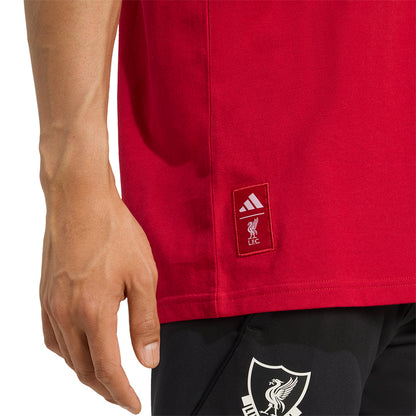ADIDAS Liverpool FC Seasonal Graphic เสื้อยืดผู้ชาย