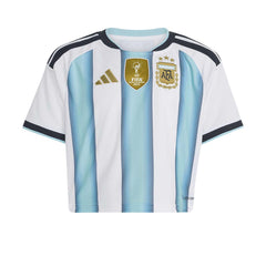 ADIDAS Women's Argentina Home Replica 2026 Cropped Jersey