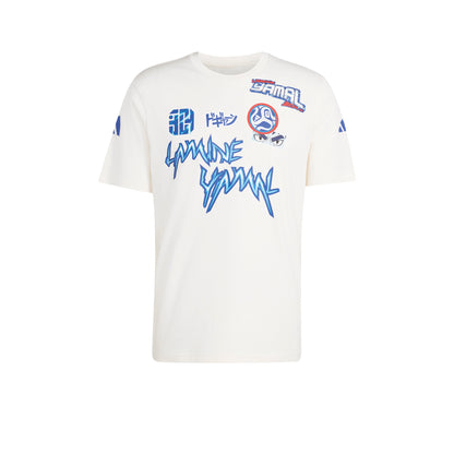 ADIDAS Lamine Yamal 26 Anime Graphic Men's Football T-Shirt