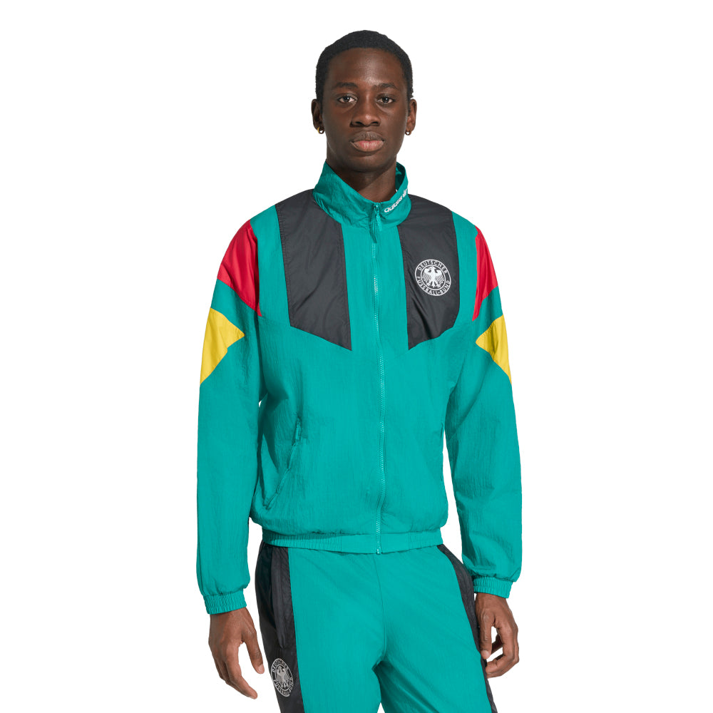 ADIDAS Germany EQT Track เสื้อแจ็คเก็ตฟุตบอลผู้ชาย Supersports Thailand