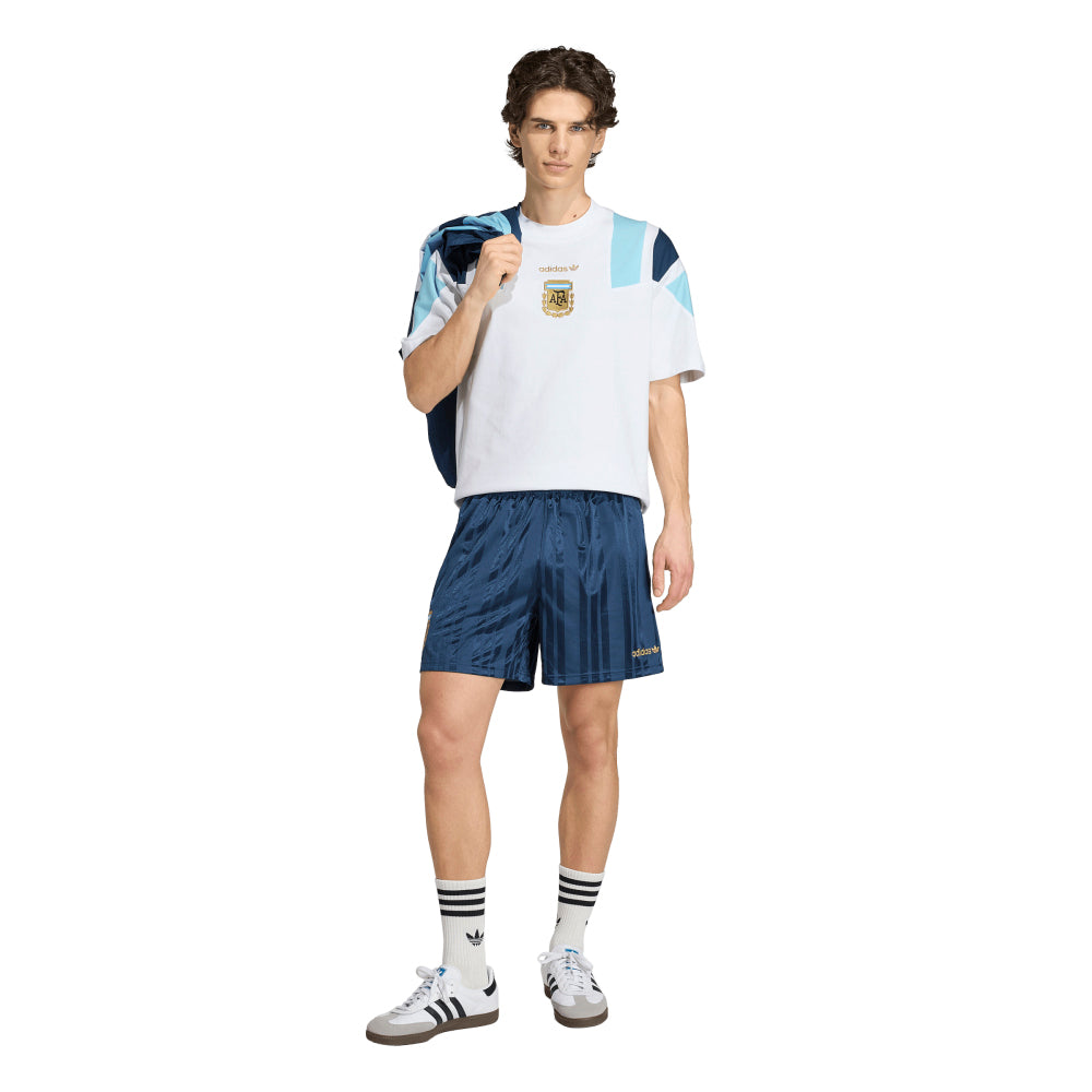 ADIDAS Argentina กางเกงฟุตบอลขาสั้นผู้ชาย