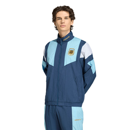 ADIDAS Argentina EQT Track เสื้อแจ็คเก็ตฟุตบอลผู้ชาย