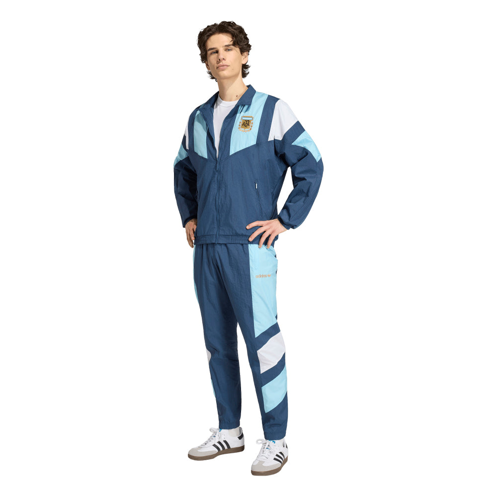 ADIDAS Argentina EQT Track เสื้อแจ็คเก็ตฟุตบอลผู้ชาย
