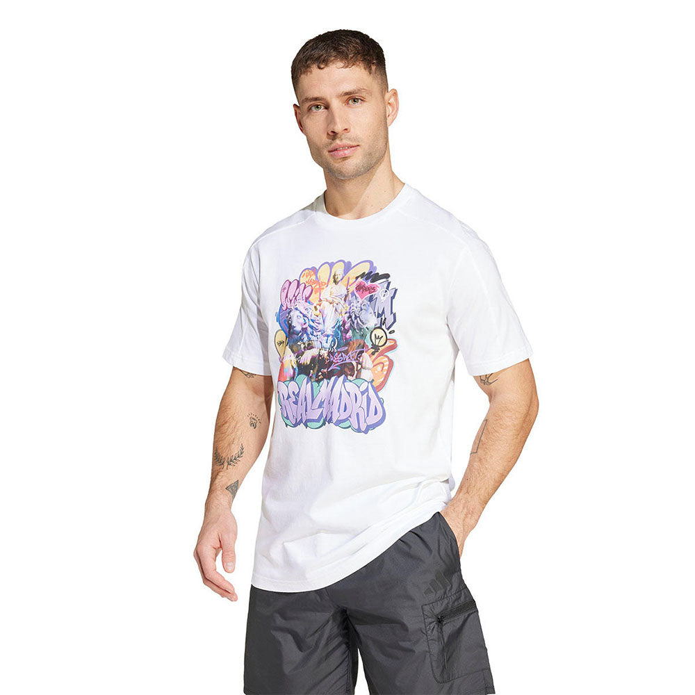 ADIDAS Real Madrid DNA Men's Football T-Shirt - Supersports Thailand