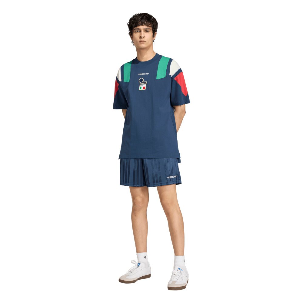 ADIDAS Italy EQT กางเกงฟุตบอลขาสั้นผู้ชาย Supersports Thailand
