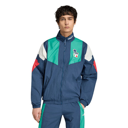 ADIDAS Italy EQT Track เสื้อแจ็คเก็ตฟุตบอลผู้ชาย
