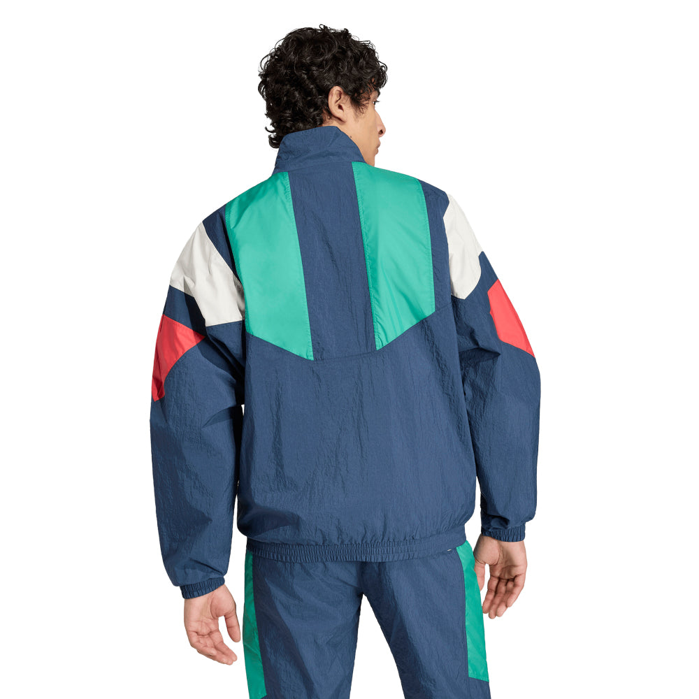 ADIDAS Italy EQT Track เสื้อแจ็คเก็ตฟุตบอลผู้ชาย Supersports Thailand