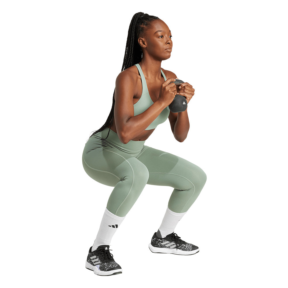 ADIDAS Optime Rib 7/8 Women's Training Leggings - Supersports Thailand Supersports Thailand