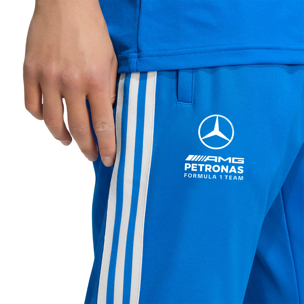 ADIDAS Mercedes - AMG Petronas Formula 1 Team Blue Wonder กางเกงลำลองขายาวผู้ชาย Supersports Thailand