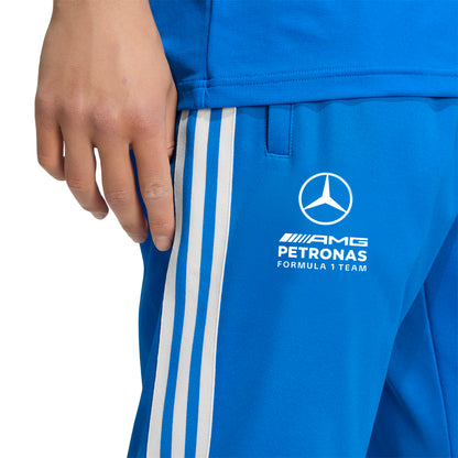 ADIDAS Mercedes - AMG Petronas Formula 1 Team Blue Wonder กางเกงลำลองขายาวผู้ชาย