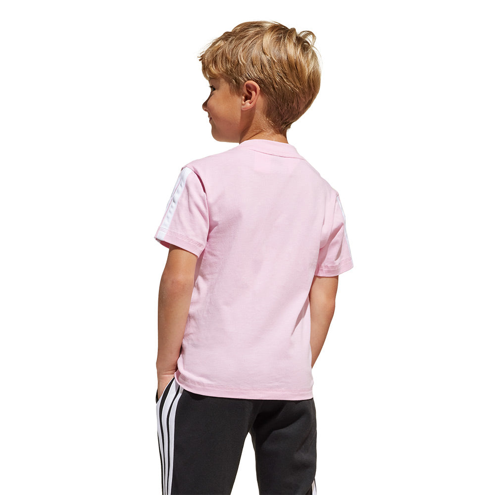 ADIDAS Seasonal Essentials Tiberio 3-Stripes Kids T-Shirt - Supersports Thailand