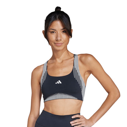 ADIDAS Powerimpact Luxe Training Medium-Support Pro Series Women's Sport Bra - Supersports Thailand