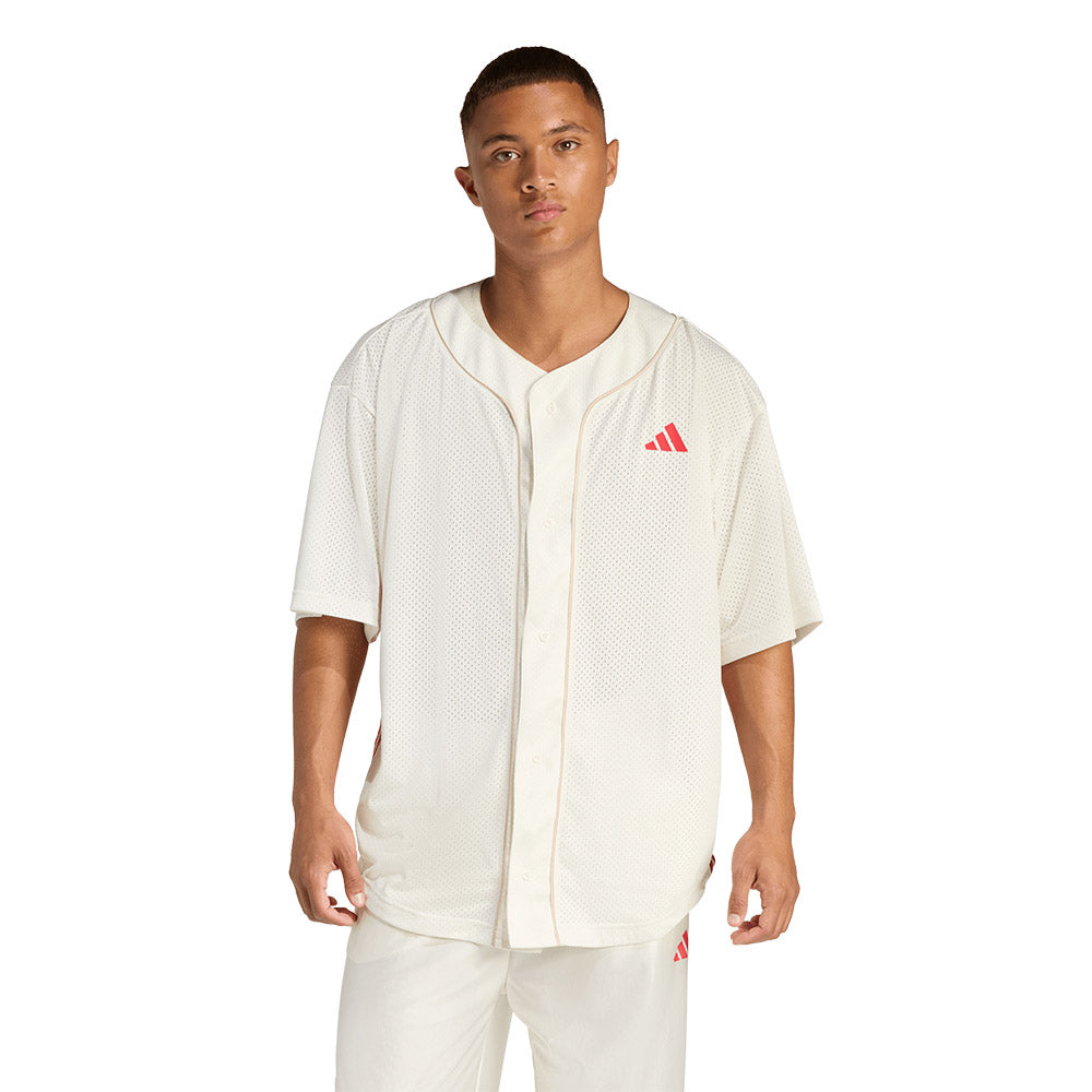 ADIDAS Stadium Mesh Baseball Men's Shirt - Supersports Thailand