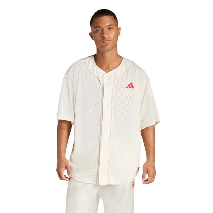 ADIDAS Stadium Mesh Baseball Men's Shirt - Supersports Thailand