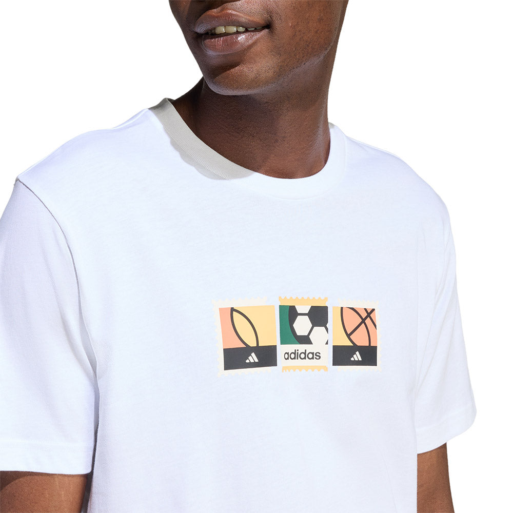 ADIDAS Memories of Sport Stamps Graphic Men's T-Shirt - Supersports Thailand