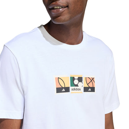 ADIDAS Memories of Sport Stamps Graphic Men's T-Shirt - Supersports Thailand