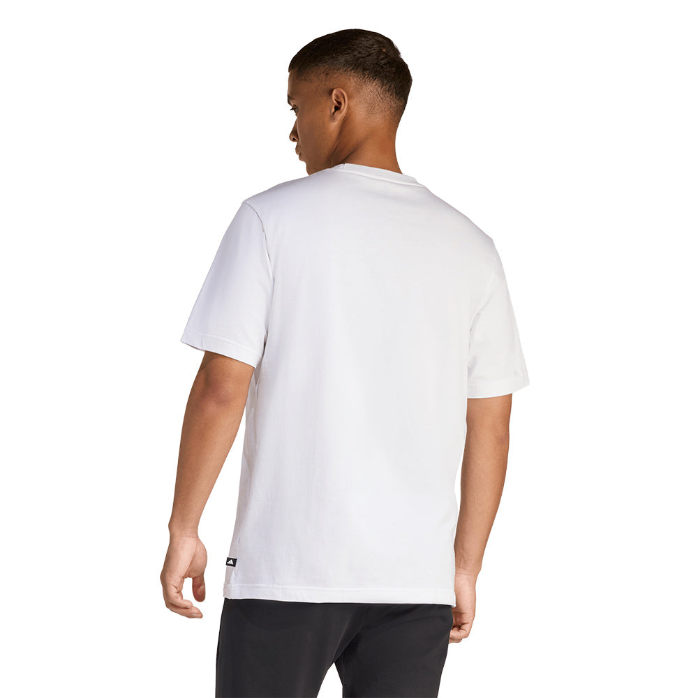 ADIDAS Mini Embroidery Basketball Graphic Men's T-Shirt - Supersports Thailand Supersports Thailand