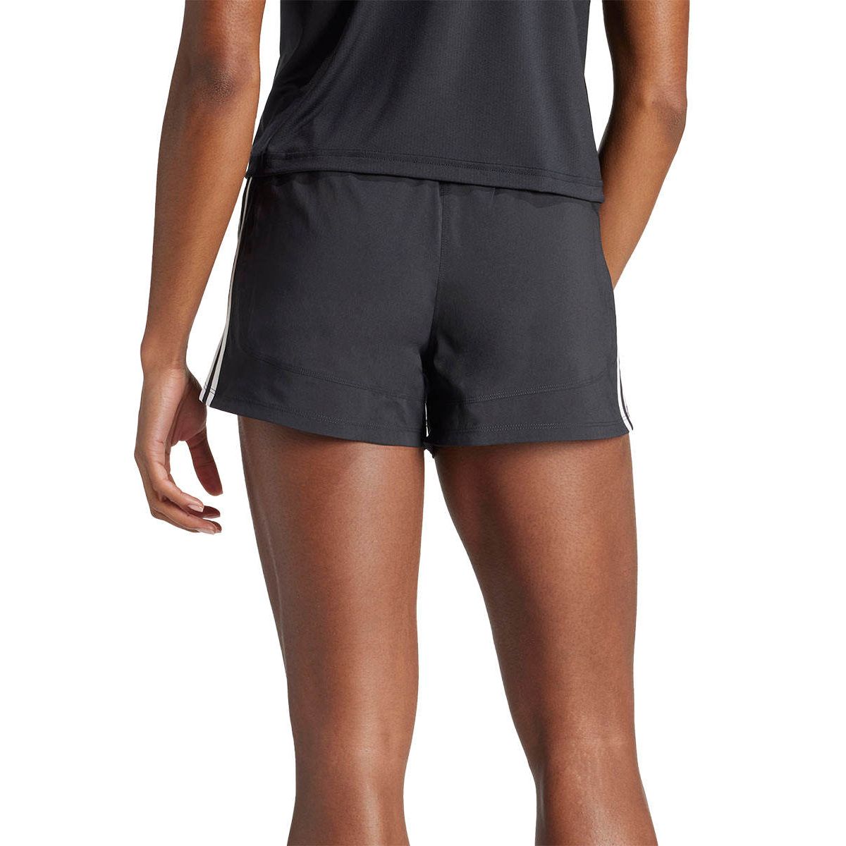 ADIDAS Pacer Training 3-Stripes Woven High-Rise Women's Training Shorts - Supersports Thailand