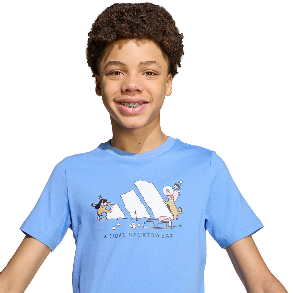 ADIDAS Winter Sports Graphic Kids T-Shirt - Supersports Thailand Supersports Thailand
