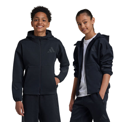 ADIDAS Z.N.E. Full-Zip Hooded Track Kids Jacket - Supersports Thailand