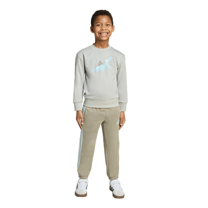 ADIDAS Essentials Adiraptor Fleece Jogger Kids Set - Supersports Thailand
