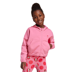 ADIDAS x Disney Minnie Mouse เสื้อแจ็คเก็ตเด็กผู้หญิง