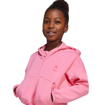 ADIDAS x Disney Minnie Mouse เสื้อแจ็คเก็ตเด็กผู้หญิง