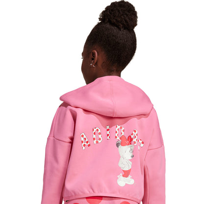 ADIDAS x Disney Minnie Mouse เสื้อแจ็คเก็ตเด็กผู้หญิง
