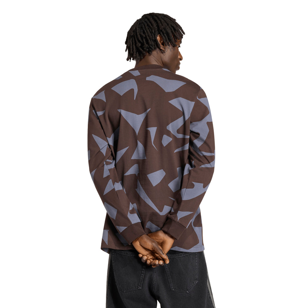 ADIDAS AMG Camo Long Sleeve Men's T-Shirt - Supersports Thailand