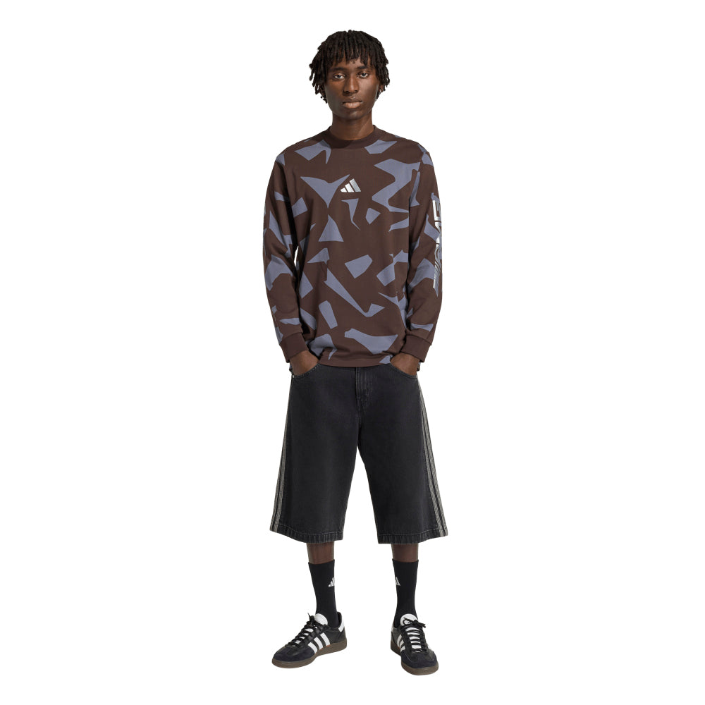 ADIDAS AMG Camo Long Sleeve Men's T-Shirt - Supersports Thailand Supersports Thailand