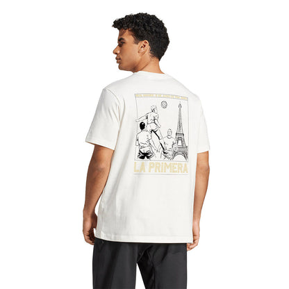 ADIDAS Real Madrid Heavy Cotton เสื้อยืดฟุตบอลผู้ชาย