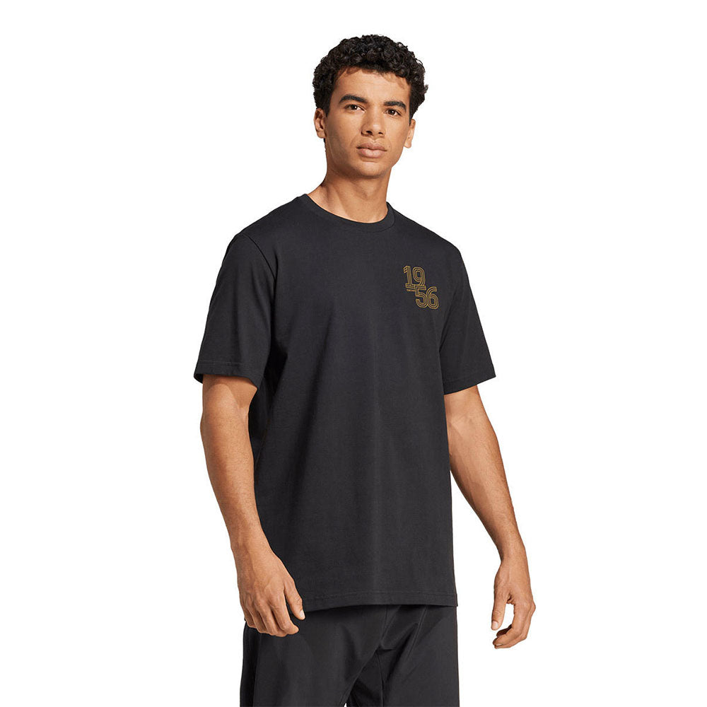 ADIDAS Real Madrid Heavy Cotton เสื้อยืดฟุตบอลผู้ชาย