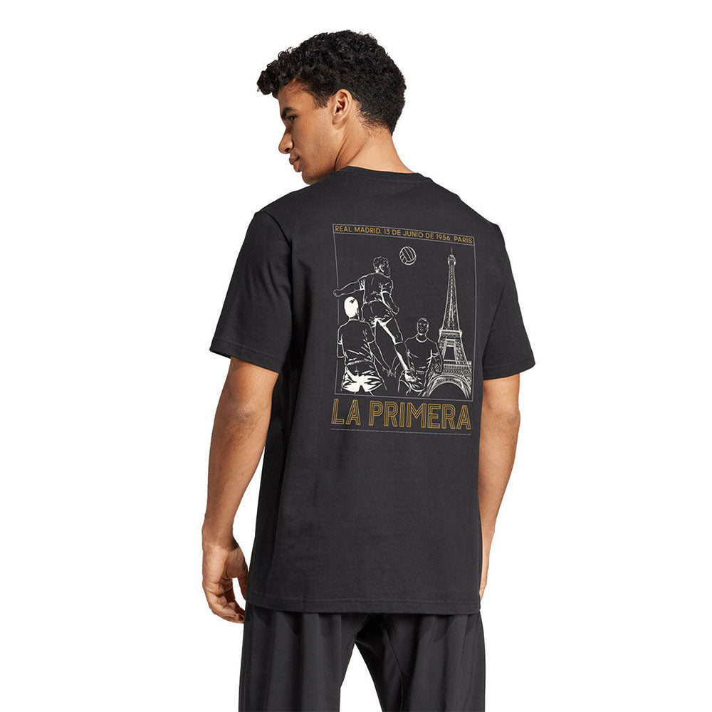 ADIDAS Real Madrid Heavy Cotton เสื้อยืดฟุตบอลผู้ชาย