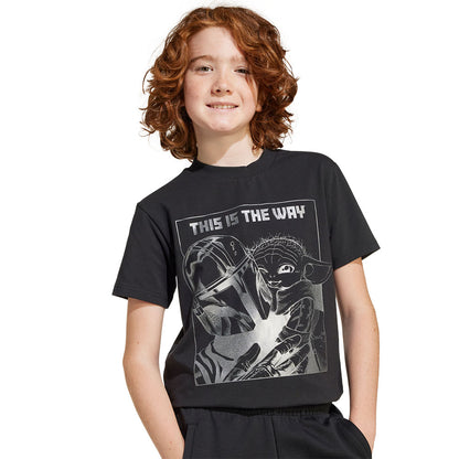 ADIDAS Star Wars Mandalorian Graphic Kids T-Shirt - Supersports Thailand